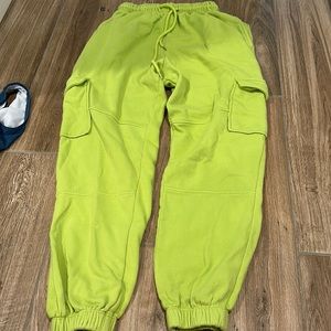 Neon Green Nordstrom Sweats